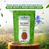 3 - Neuherbs Flax Seeds,  Unflavoured  0.4 kg 