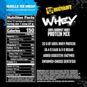 3 - Mutant Whey,  5 lb  Vanilla Ice Cream 