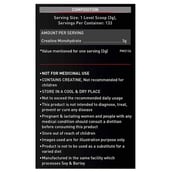 2 - MuscleBlaze Creatine Monohydrate Powders, Unflavoured 0.88 lb