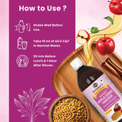 4 - Dr. Patkar's Apple Cider Vinegar,  0.5 L  Cinnamon & Fenugreek 