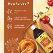 4 - Dr. Patkar's Apple Cider Vinegar,  0.5 L  Honey 