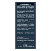 9 - MuscleBlaze ZMA with 100% RDA of Zinc, Magnesium & Vitamin B6,  60 tablet(s)  Unflavoured 