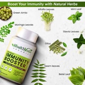 5 - Health Veda Organics Natural Immunity Booster, 60 veggie capsule(s)