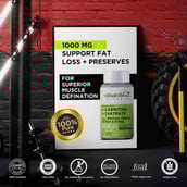 5 - Health Veda Organics L-Carnitine L-Tartrate,  60 capsules  Unflavoured 