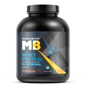 3 - MuscleBlaze Whey Protein, 4.4 lb Rich Milk Chocolate