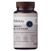 1 - Miduty Methyl B-12 & Folate,  60 chewable tablet(s)  Unflavoured 