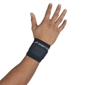 1 - SportSoul Wrist Support, Black Free Size