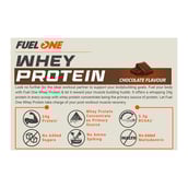 5 - Fuel One Whey Protein Powder, 4.4 lb Chocolate