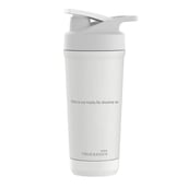 3 - TrueBasics Steel Pro Shaker,  True White  700 ml 