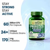 4 - Vlado's Himalayan Organics Probiotics 60 Billion CFU + 170mg Prebiotics,  60 veggie capsule(s)  Unflavoured 