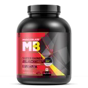 4 - MuscleBlaze Super Gainer Black,  6.6 lb  Double Rich Chocolate 