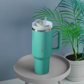 4 - MuscleBlaze Stainless Steel Insulated Tumbler,  Icy Mint  1.2 L