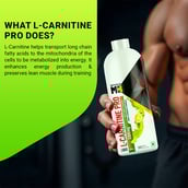 3 - MuscleBlaze Liquid Carnitine PRO - Triple Strength Formula 3300mg,  450 ml  Key Lime