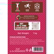 6 - MuscleBlaze High Protein Muesli,  1 kg  Dark Chocolate & Cranberry 