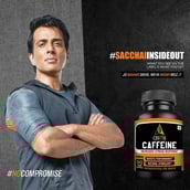 4 - AS-IT-IS Nutrition Caffeine 200mg,  90 capsules  Unflavoured 