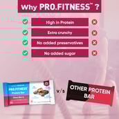 3 - Pro.Fitness Protein Bar (20g Protein),  6 bar(s)  Choco Berry 