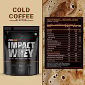 1 - Fuel One Impact Whey Protein,  2.2 lb  Cold Coffee