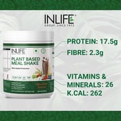 4 - INLIFE Vegan Protein Meal Shake,  0.5 kg  Chocolate 