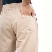 5 - Athflex Men's Straight Fit Classic Workout Pants,  Cream  Large 
