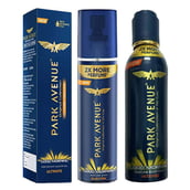 Park Avenue Intense Ultimate and Electric Deo Combo of 3,  150 ml  for Men 