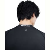 5 - Athflex Men's Sleeveless Hustle Highneck Compression Tank,  Small  Black 