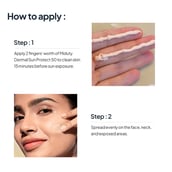 4 - Miduty Dermal Sun Protect 50,  50 g  Tinted Mineral Sunscreen SPF 50 PA+++ 