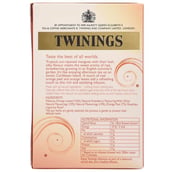 nutritionfactinfo - Twinings Mango & Strawberry, Natural 20 Tea Bag(s)