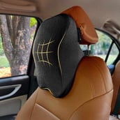 2 - Betterhood Car Headrest,  Free Size  Black (Pack of 2) 