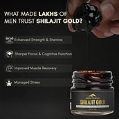 4 - Rasayanam Shilajit Gold Resin, 20 g