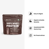 3 - HealthifyMe 100% Whey Protein,  2.2 lb  Double Chocolate 