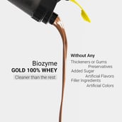 6 - MuscleBlaze Biozyme Gold 100% Whey,  0.39 lb  Monk Fruit Sweetened Chocolate Hazelnut Travel Pack