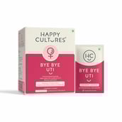 1 - Happy Cultures Bye Bye UTI Cranberry, 15 sachets/pack