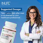 6 - INLIFE Multivitamin for Men,  120 tablet(s)  Unflavoured 