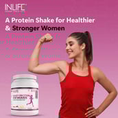 2 - INLIFE Whey Protein for Women,  1.1 lb  Vanilla 
