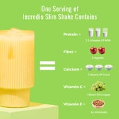 8 - Incredio Slim Shake,  480 g  Mango