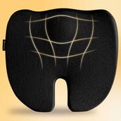 1 - betterhood Coccyx Seat Cushion,  Black  for Chair 