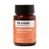 13 - HealthKart HK Vitals Multivitamin with Zinc & Vitamin C,  30 tablet(s)  Unflavoured 