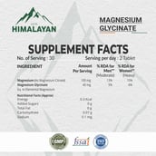2 - Divya Himalayan Magnesium Glycinate,  Unflavoured  60 tablet(s) 