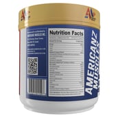 3 - Americanz Muscles Collagen Peptides + Burn,  300 g  Orange 