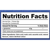 4 - Americanz Muscles Professional L-Glutamine,  0.66 lb  Lemonade 