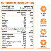 9 - Naturyz Glutathione with Vitamin C,  Orange  50 gummies 