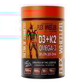 1 - Flex Wheeler Nutrition Omega 3 D3+K2,  90 softgels 
