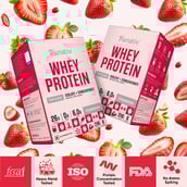 8 - TruNativ Pro Blend Whey Protein,  6 sachets/pack  Strawberry 