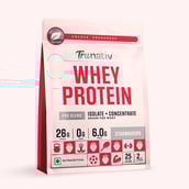 1 - TruNativ Pro Blend Whey Protein,  2 lb  Strawberry 