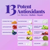 4 - TruNativ Advanced Collagen Peptides,  6 sachets/pack  Blueberry Lavender (Japanese Marine Collagen Type 1 & 3) 