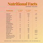 8 - TruNativ Advanced Collagen Peptides,  6 sachets/pack  Mango Citrus (Japanese Marine Collagen Type 1 & 3) 