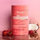 2 - TruNativ Advanced Collagen Peptides,  200 g  Lychee Coconut (Japanese Marine Collagen Type 1 & 3) 