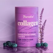 2 - TruNativ Advanced Collagen Peptides,  200 g  Blueberry Lavender (Japanese Marine Collagen Type 1 & 3) 