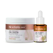 Healthkart HK Vitals Skin Radiance Collagen 100 g Orange and 10% Vitamin C 30 ml Face Serum