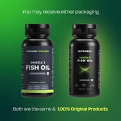 2 - Nutrabay Wellness Omega 3 Fish Oil,  60 capsules 